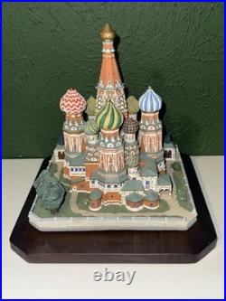 Danbury Mint Scale Model St. Basil's Cathedral in Moscow Russia