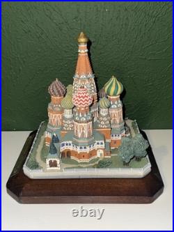 Danbury Mint Scale Model St. Basil's Cathedral in Moscow Russia