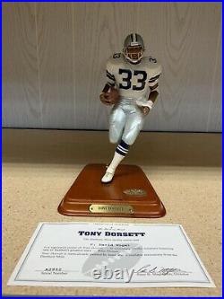 Danbury Mint Tony Dorsett All Star Figurine