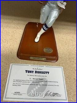 Danbury Mint Tony Dorsett All Star Figurine
