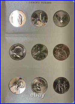 Dansco Album with 57 US Mint Bronze Medals ALL Code Talkers & Others SUPER NICE