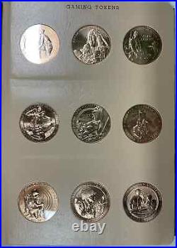 Dansco Album with 57 US Mint Bronze Medals ALL Code Talkers & Others SUPER NICE