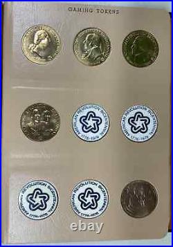 Dansco Album with 57 US Mint Bronze Medals ALL Code Talkers & Others SUPER NICE
