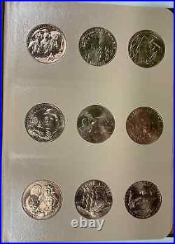 Dansco Album with 57 US Mint Bronze Medals ALL Code Talkers & Others SUPER NICE