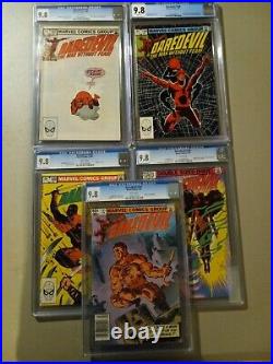 Daredevil #158-#191. All 9.8. All Cgc. Complete Frank Miller Run Lot Of 33