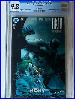 Dark Knight III (DK3) Master Race Jim Lee 1500 Lot Issues 1-9 ALL CGC 9.8