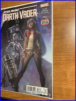 Darth Vader 3, and lot 1-6 including issue 3, 1st Dr. Aphra. All first print