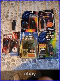 Darth vader collection lot of 6 including 1977 darth vader all are mint