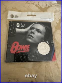 David Bowie Royal Mint £5 Coin. Full Collection Of All 4 Coins Sealed Excellent