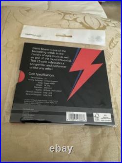 David Bowie Royal Mint £5 Coin. Full Collection Of All 4 Coins Sealed Excellent