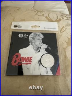David Bowie Royal Mint £5 Coin. Full Collection Of All 4 Coins Sealed Excellent
