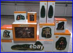 Department 56 Halloween Lot- 10 Pieces