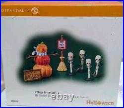 Department 56 Halloween Lot- 10 Pieces