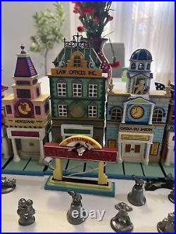 Department 56 Hasbro Vtg Monopoly Figurine 20 piece gift set Lot 9 buildings+