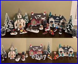 Department 56 Snow Village All Saints GRANDMA'S COTTAGE Stonehurst House VTG LOT