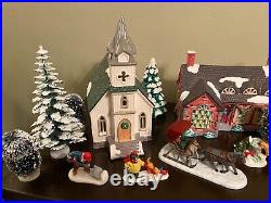 Department 56 Snow Village All Saints GRANDMA'S COTTAGE Stonehurst House VTG LOT