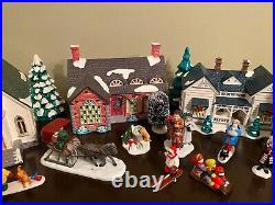 Department 56 Snow Village All Saints GRANDMA'S COTTAGE Stonehurst House VTG LOT