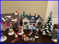 Department 56 Snow Village All Saints GRANDMA'S COTTAGE Stonehurst House VTG LOT