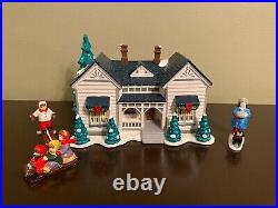 Department 56 Snow Village All Saints GRANDMA'S COTTAGE Stonehurst House VTG LOT