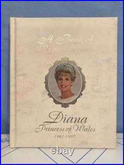 Diana Princess of Hearts collection Doll, Trunk & all 7 outfits 1998 + rare Book