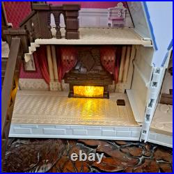 Disney Frozen Arendelle Castle Princess Doll House Large 17 Lights Music Works