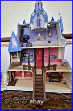 Disney Frozen Arendelle Castle Princess Doll House Large 17 Lights Music Works