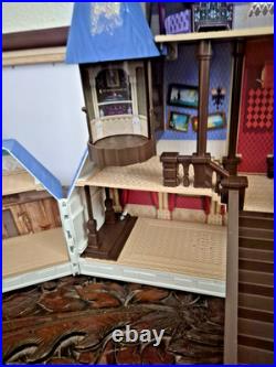 Disney Frozen Arendelle Castle Princess Doll House Large 17 Lights Music Works