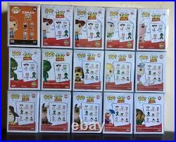 Disney Funko Toy Story Set Lot with Exclusives all in Pop Protectors