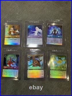Disney Lorcana D100 Collector's Promo Gift Set All Card Near Mint