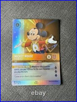 Disney Lorcana D100 Collector's Promo Gift Set All Card Near Mint