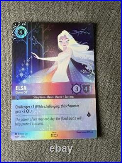 Disney Lorcana D100 Collector's Promo Gift Set All Card Near Mint
