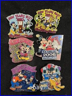 Disney Pin Lot (10) All Limited Edition Chip Dale Peter Pan Mickey Minnie LE