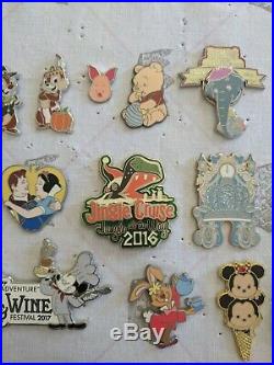 Disney Pin Lot Special Edition, LE, OE All purchased in parks, never traded