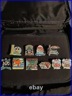 Disney Pin Ride Lot! Pins In Top Row All Have Moving Parts
