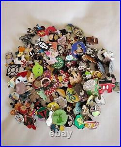 Disney Trading Pin Lot ALL 250 DIFFERENT PINS! + Lanyard NO DOUBLES! Free Ship