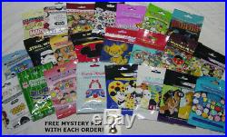 Disney Trading Pins 50 51 Pin LOT ALL MYSTERY PACKS 10 Packs MY CHOICE