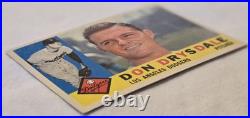 Don Drysdale Topps Baseball Card Lot Collection 1960 & 1961 All Star x3 Cards