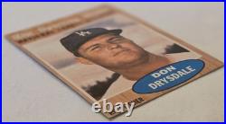 Don Drysdale Topps Baseball Card Lot Collection 1960 & 1961 All Star x3 Cards