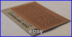 Don Drysdale Topps Baseball Card Lot Collection 1960 & 1961 All Star x3 Cards