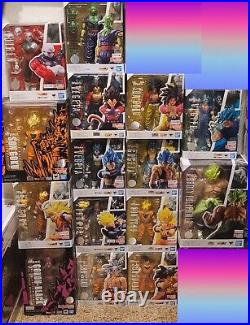 Dragonball Assorted SH Figuarts Lot Including 15 Figures(All New Never Opened)