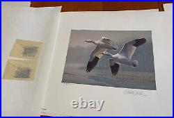 Duck Print and Stamp Collection Circa 1980's, All Numbered & Signed, Lot of 8