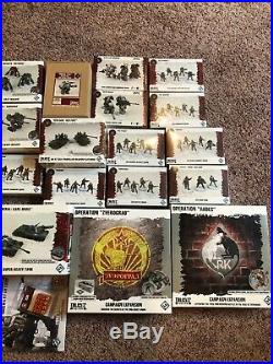Dust 1947 Tactics Warfare SSU Army Collection Lot All New and Most Sealed