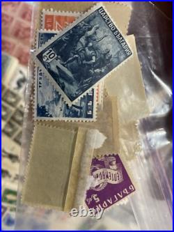 EARLY TO MID PERIOD (1960's) MINT COLLECTION STAMPS. All over the world