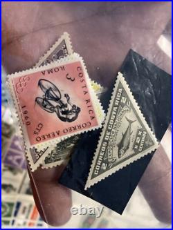EARLY TO MID PERIOD (1960's) MINT COLLECTION STAMPS. All over the world