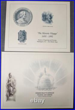 EDW1949SELL USA Choice collection of 21 Different ANA Vignette cards. All Mint