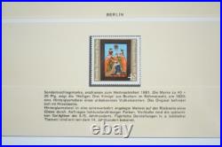 EUROPE 1980s CHRISTMAS COLLECTION OF 250+ STAMPS ALL MINT HINGED / NEVER HINGED