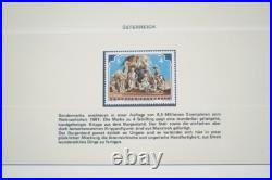 EUROPE 1980s CHRISTMAS COLLECTION OF 250+ STAMPS ALL MINT HINGED / NEVER HINGED