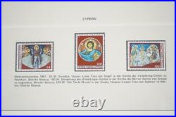 EUROPE 1980s CHRISTMAS COLLECTION OF 250+ STAMPS ALL MINT HINGED / NEVER HINGED