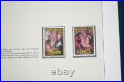 EUROPE 1980s CHRISTMAS COLLECTION OF 250+ STAMPS ALL MINT HINGED / NEVER HINGED