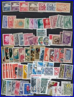 EUROPE & COLONIES 1940 80s LARGE COLLECTION OF 500 PLUS ALL MINT
